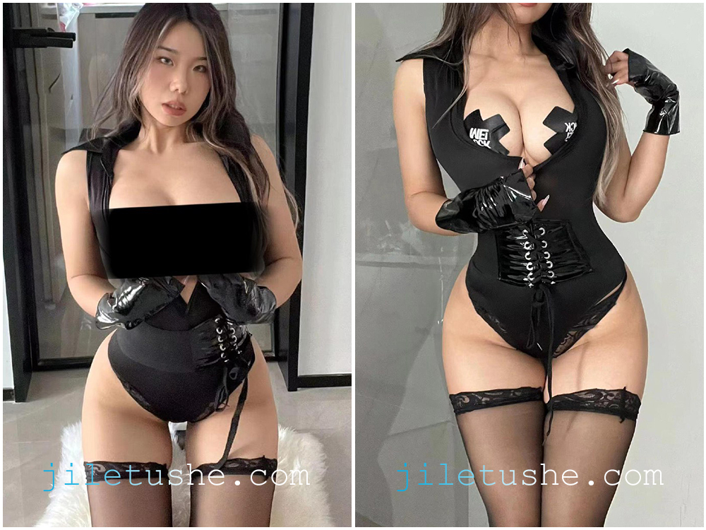 网红黑闰润日常私房穿搭及写真壁纸下载
