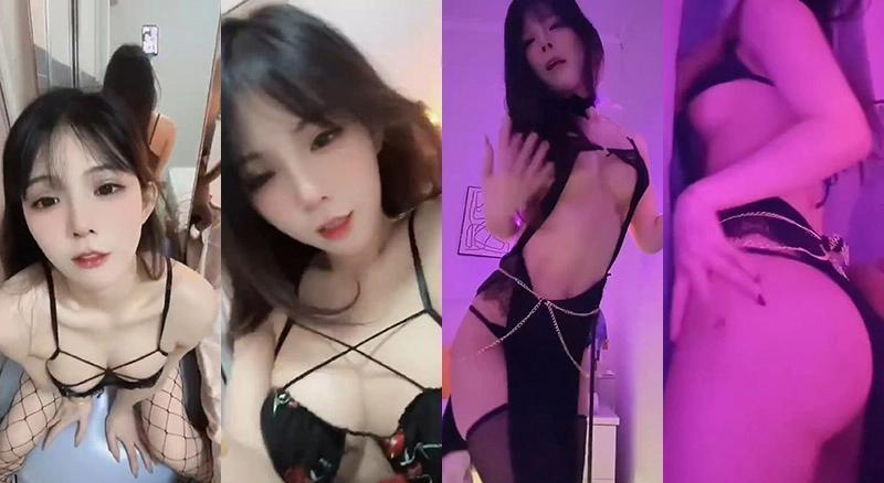 妮好甜全身跳舞高清图，身材曲线与动作美学完美结合