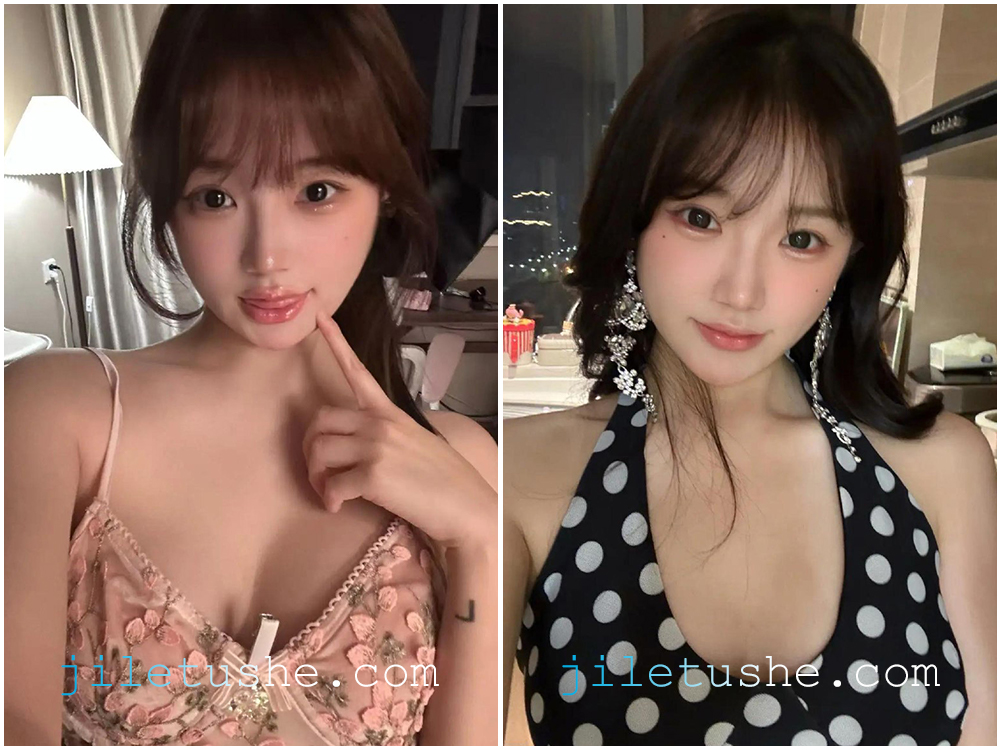 抖音张洛洛高冷御姐微丧风格写真大片合集图片