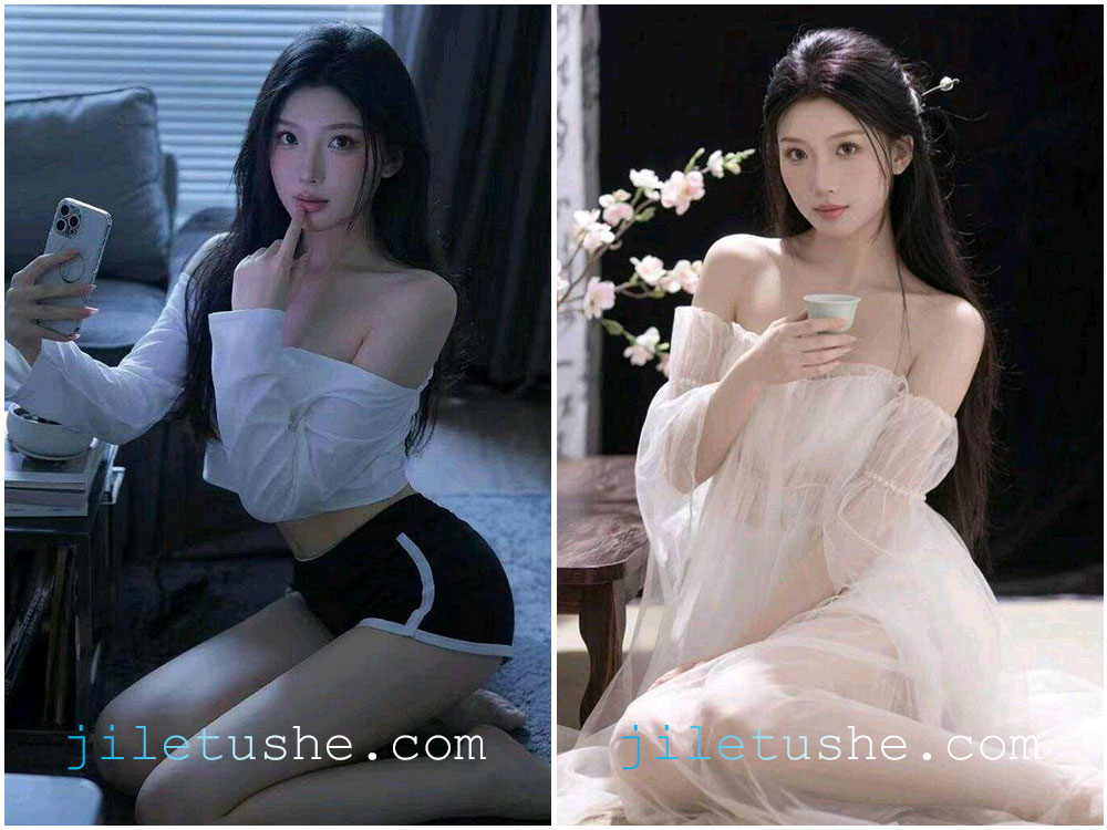 甜美少女田喵喵猫耳女仆装高清写真下载