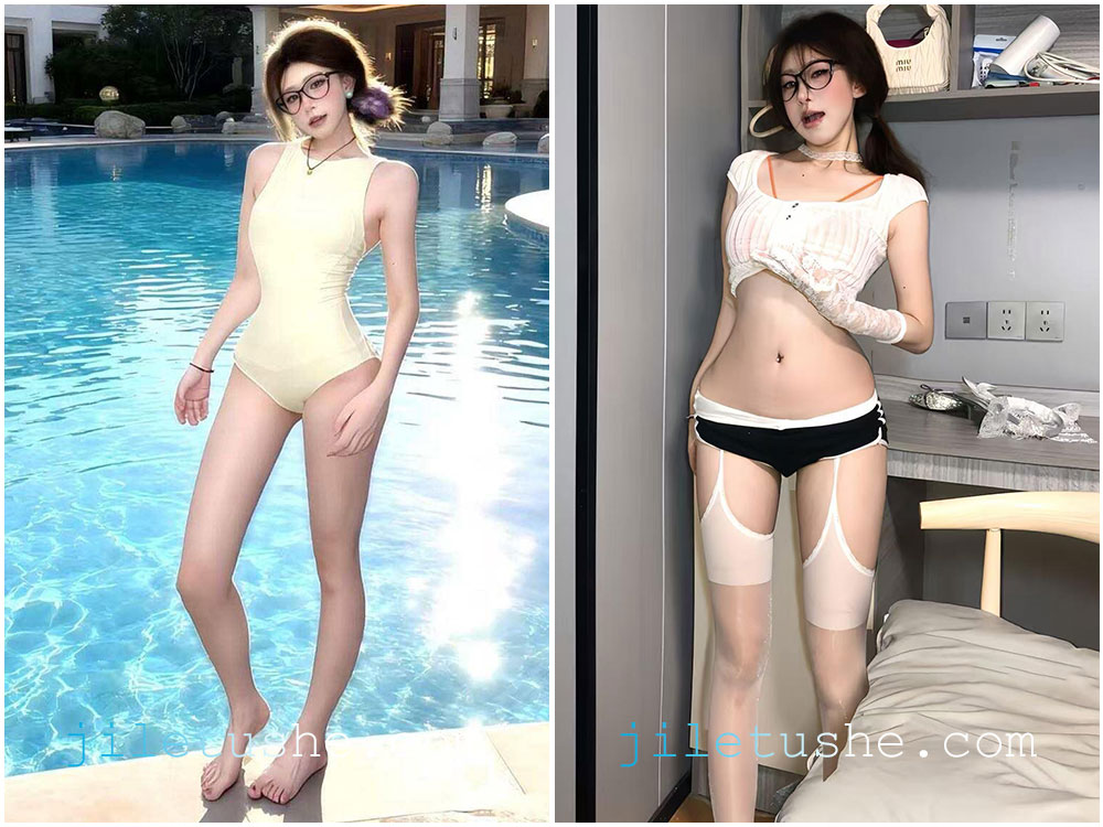 罗肉肉黑色性感蕾丝Cosplay高清壁纸图