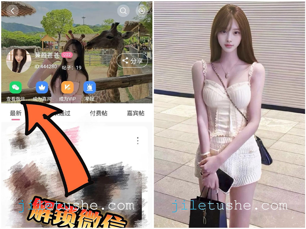 【岛遇】抖音网红“蒹葭苍苍”合集 [154P-6V-121M]-极乐图社