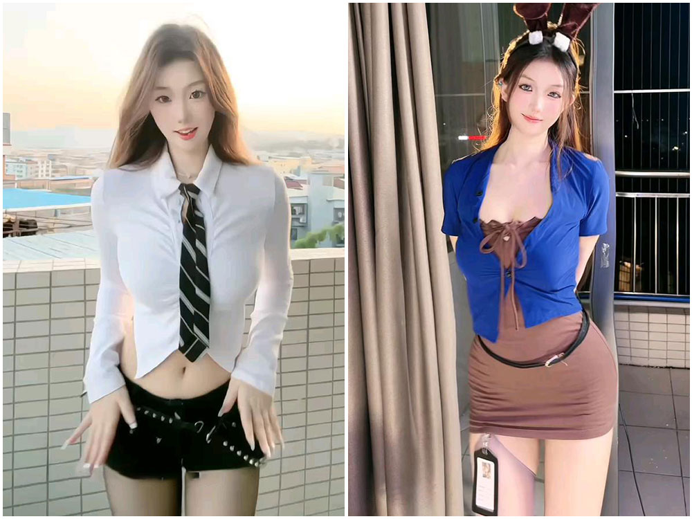 小鹿奶啤热门跳舞视频精彩瞬间高清动图截图