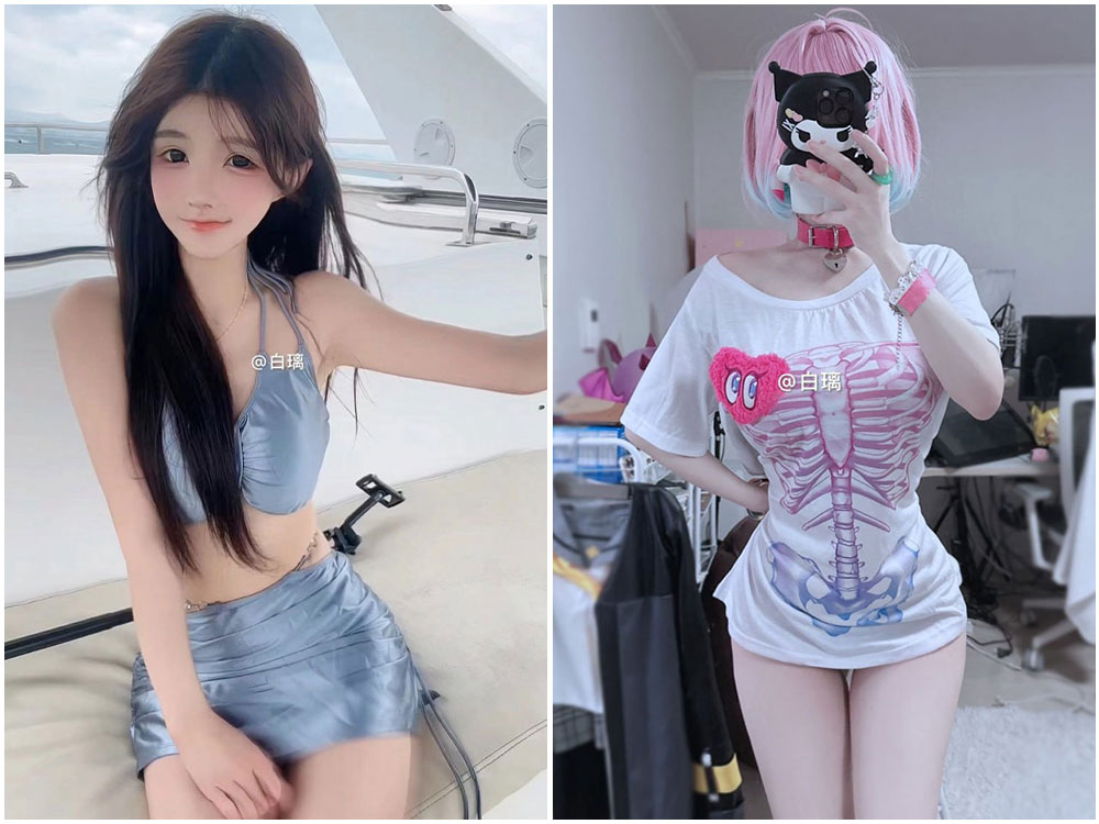 图片[2]-抖音网红白璃（白璃怕疼）精选写真与视频合集盘点：高颜值与视觉风格解析